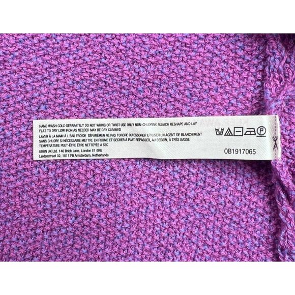 Free People Beach Lavender Cotton Knit Tie-Strap Tank Top V-Neck Small - Picture 13 of 16